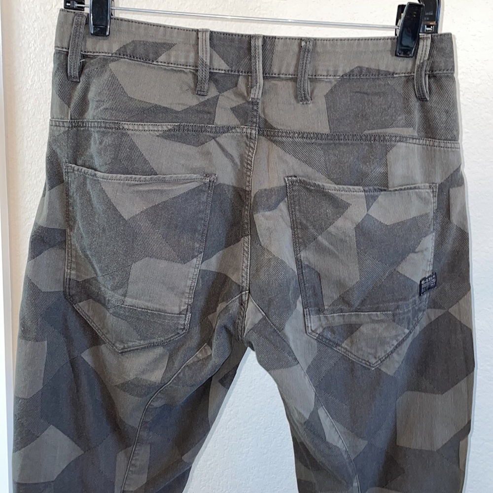 G-Star Raw Originals Camo Pants Size 26 - Picture 9 of 16